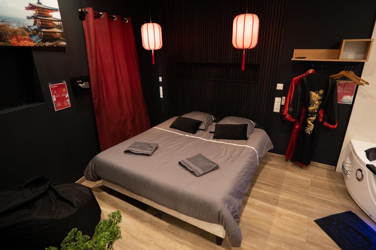 Capsule Japon - Jacuzzi - Netflix & Ecran Cinema - Xbox Apartman Trith-Saint-Leger Kültér fotó
