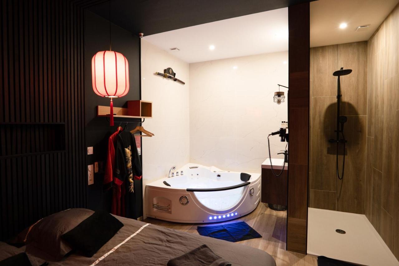 Capsule Japon - Jacuzzi - Netflix & Ecran Cinema - Xbox Apartman Trith-Saint-Leger Kültér fotó