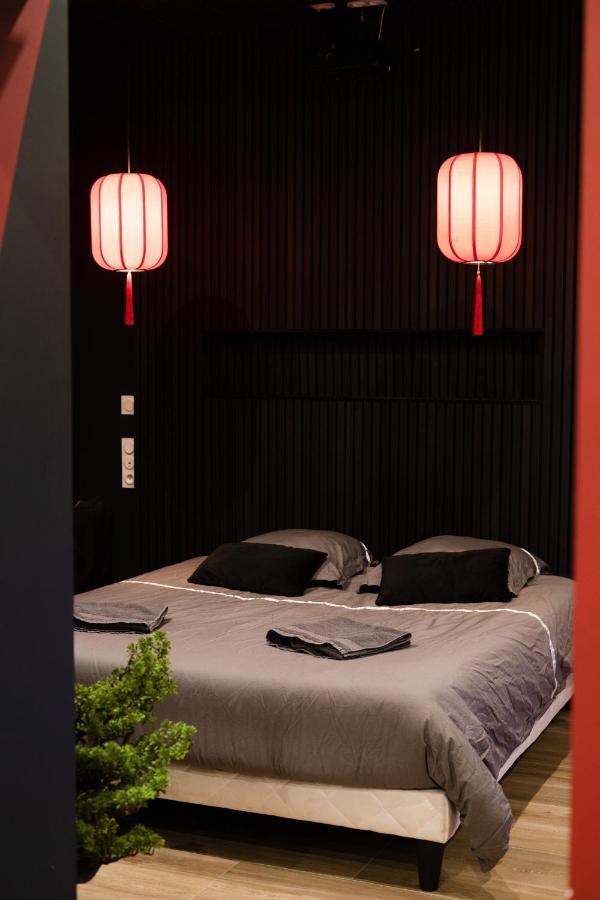 Capsule Japon - Jacuzzi - Netflix & Ecran Cinema - Xbox Apartman Trith-Saint-Leger Kültér fotó